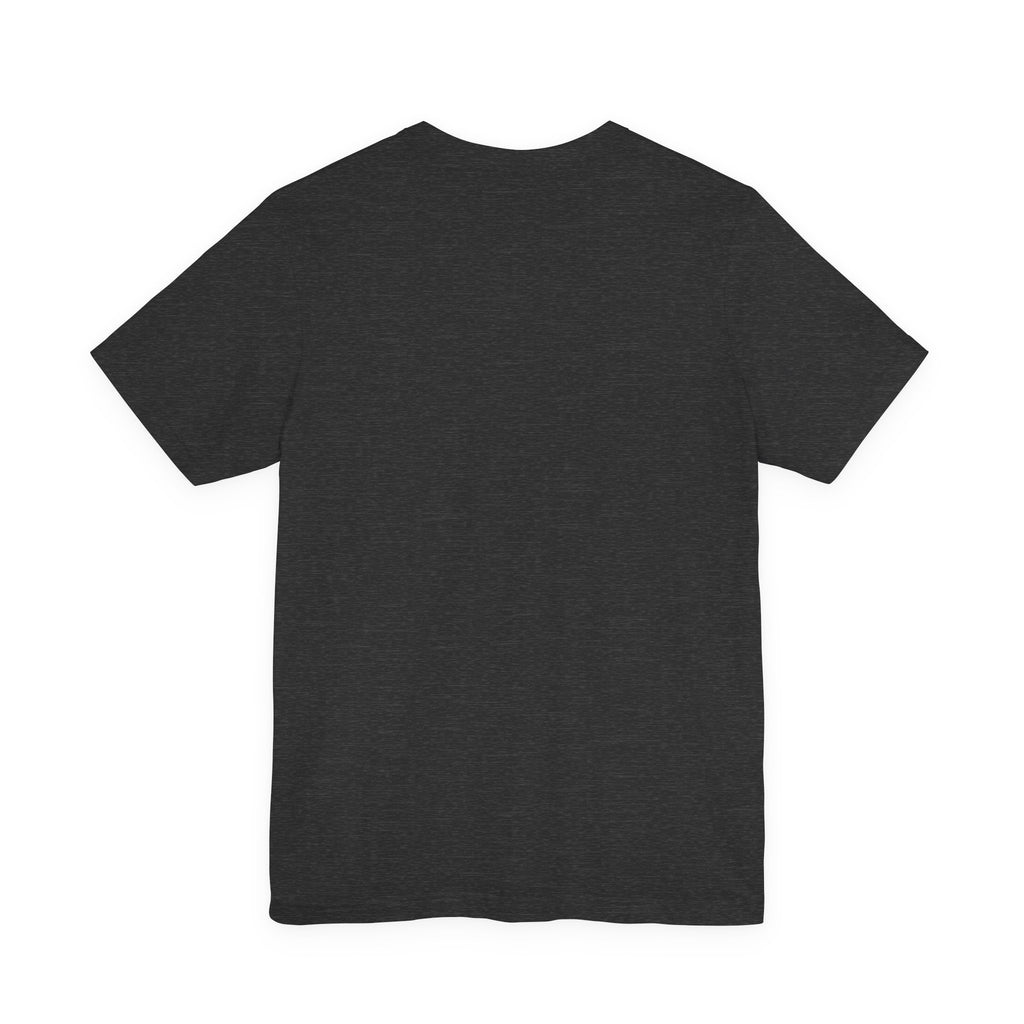 HP3D Logo Heather Grey Tee — Minimal Tech Graphic T-Shirt