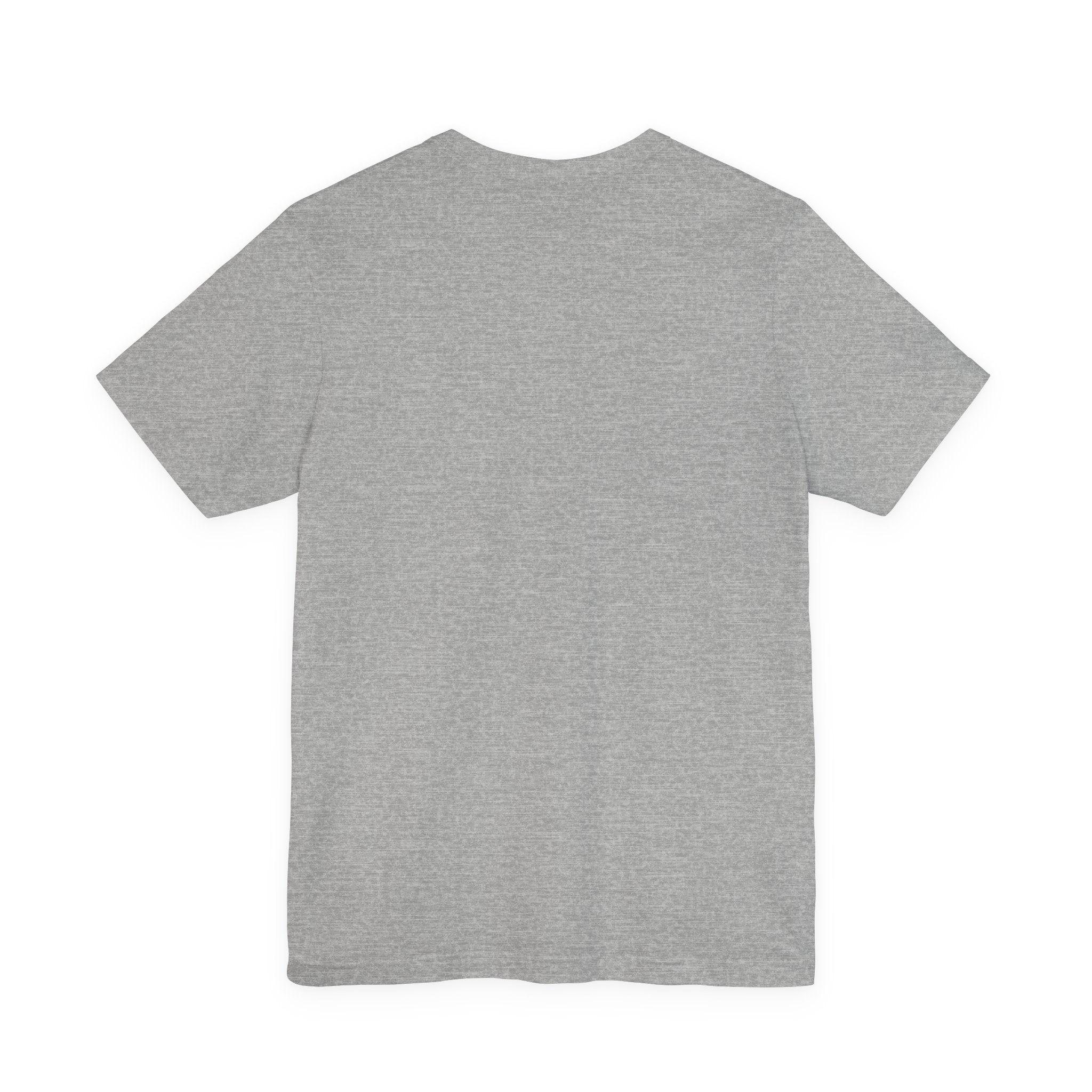 HP3D Logo Heather Grey Tee — Minimal Tech Graphic T-Shirt