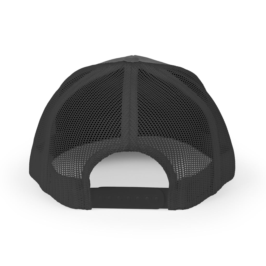 HP3D Logo Trucker Cap – Embroidered Snapback Mesh Hat