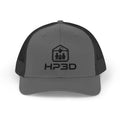HP3D Logo Trucker Cap – Embroidered Snapback Mesh Hat