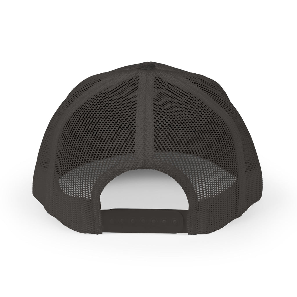 HP3D Logo Trucker Cap – Embroidered Snapback Mesh Hat