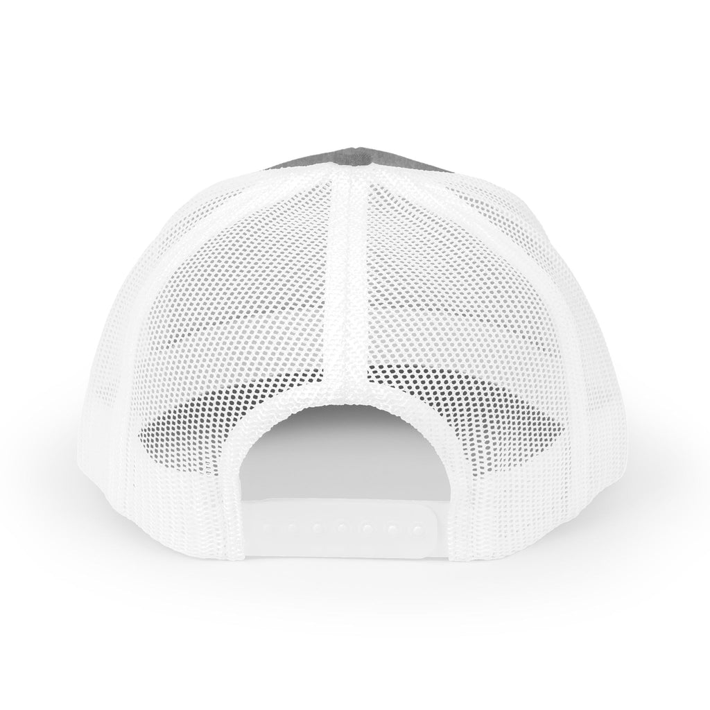 HP3D Logo Trucker Cap – Embroidered Snapback Mesh Hat