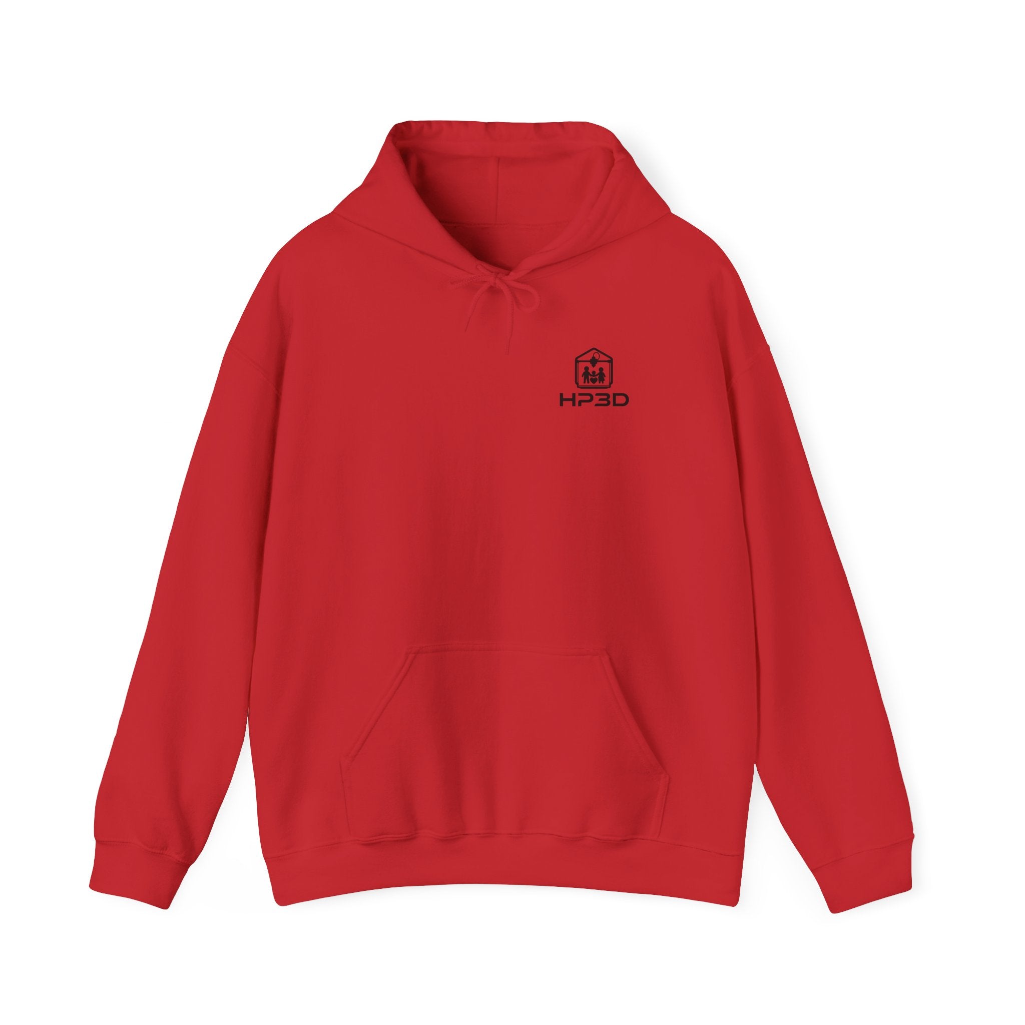 HP3D Photo Logo Hoodie — Custom Couple Portrait Pullover