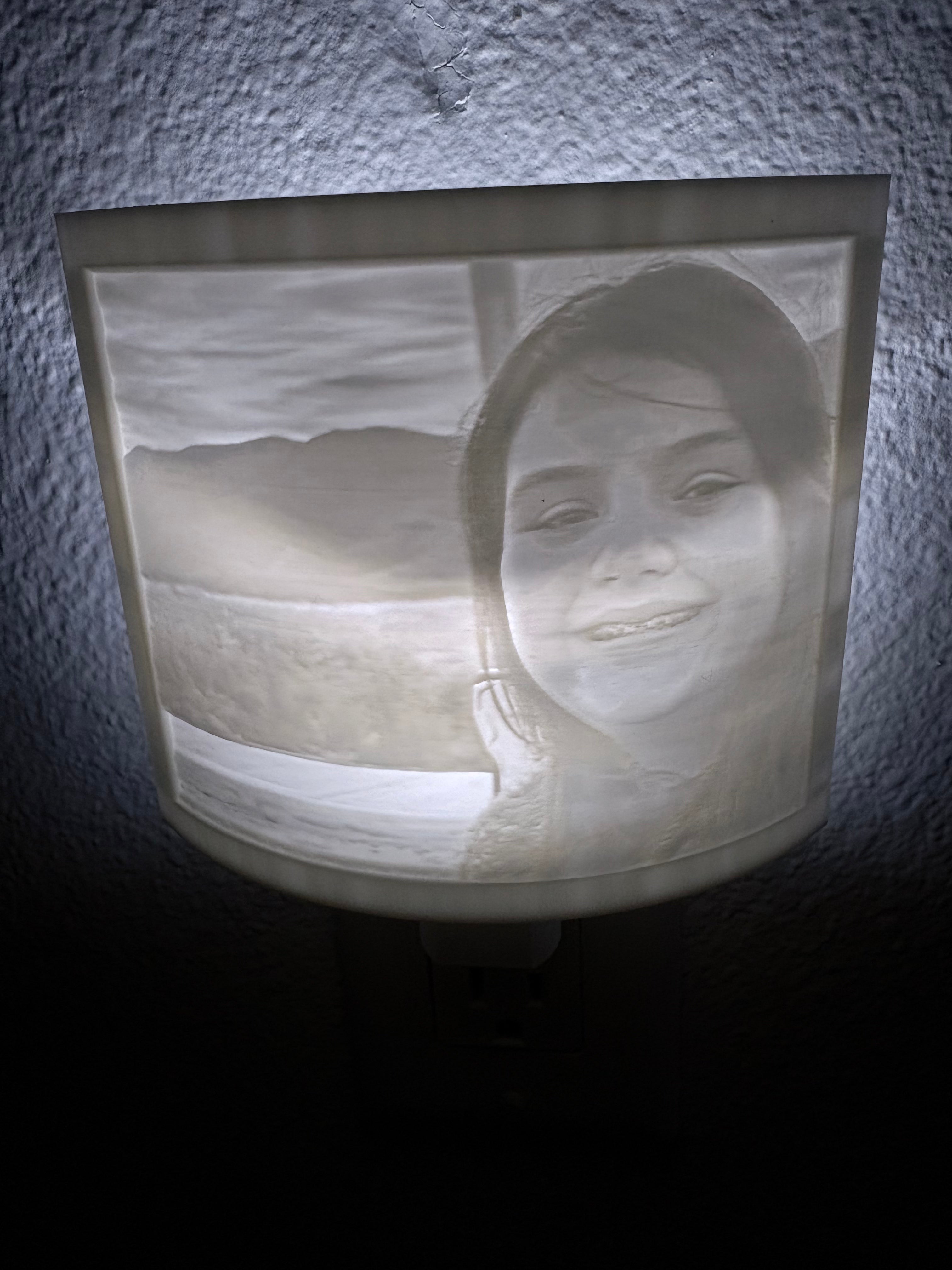Lithophane Night Light