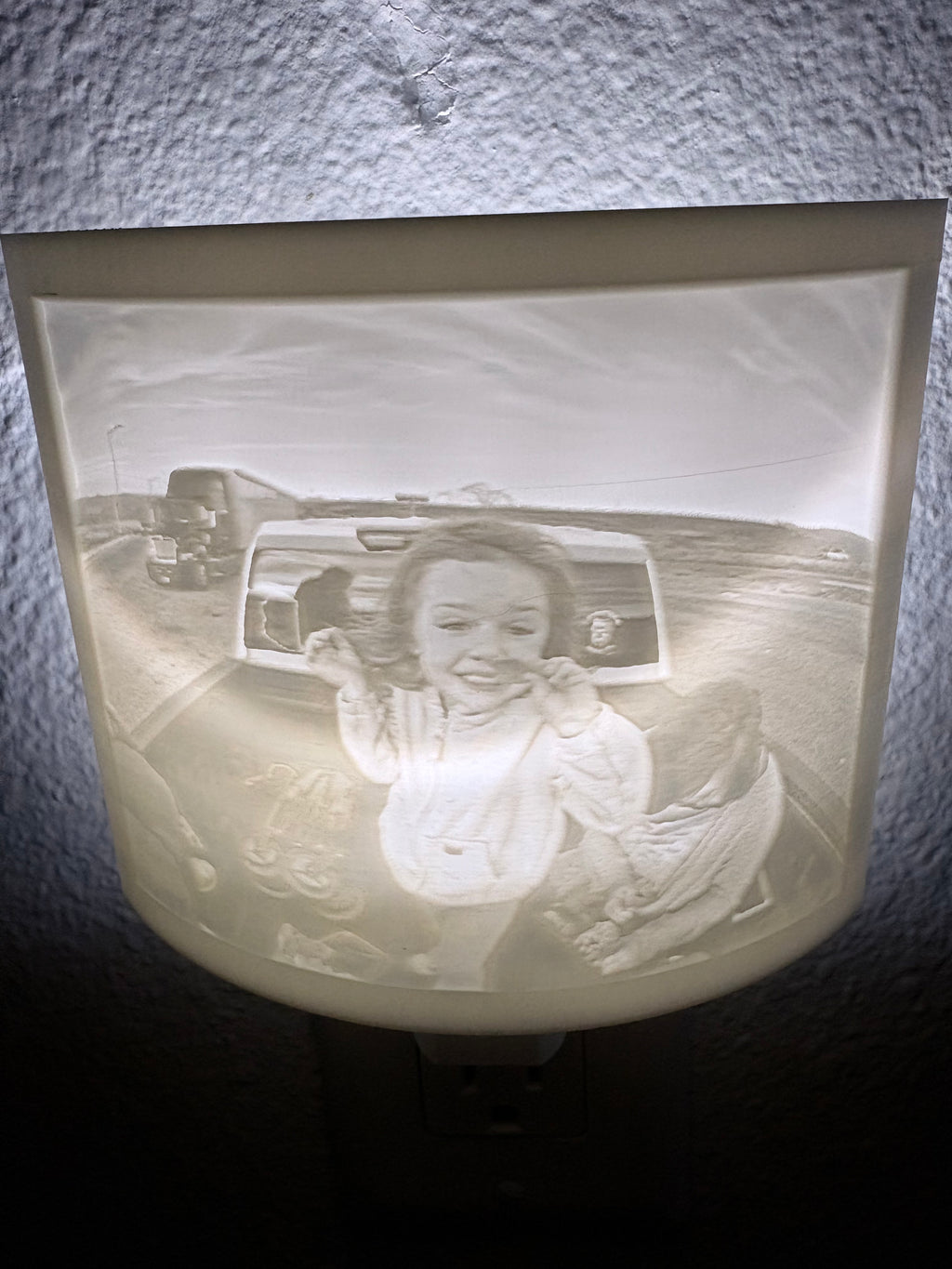 Lithophane Night Light